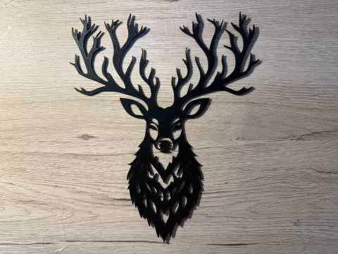 Hirsch - Wandbild V