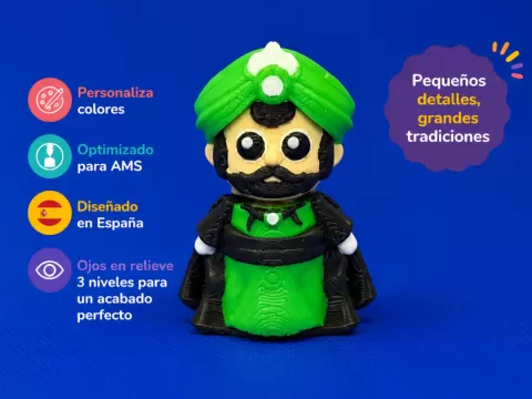 Moros y cristianos mini-festero flexi