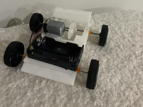 Dc motor Compatible Mini Race Car