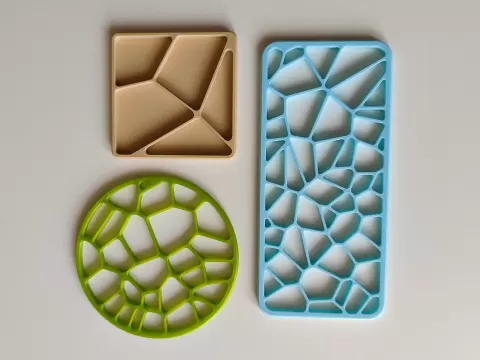 Pannello voronoi personalizzabile