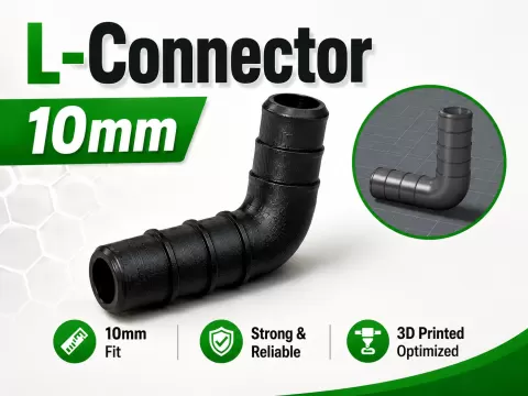 Hose L-Connector 10mm