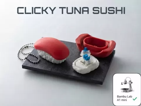 Clicky tuna sushi