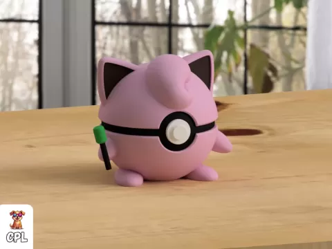 Jigglypuff Pokeball