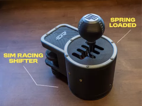 6 Speed Manual H-Shifter SIM Racing Shifter