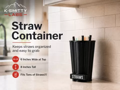 Large Straw Holder