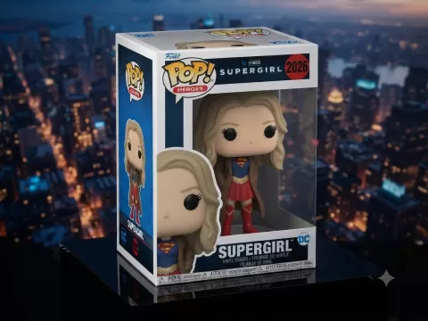 Supergirl (2026) Funko Pop Style – Fan Art