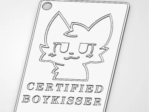 Boykisser Card