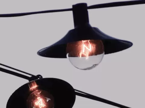 Cafe Light Reflectors E12 base