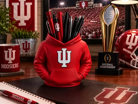 Indiana Hoosiers Hoodie Pen Holder