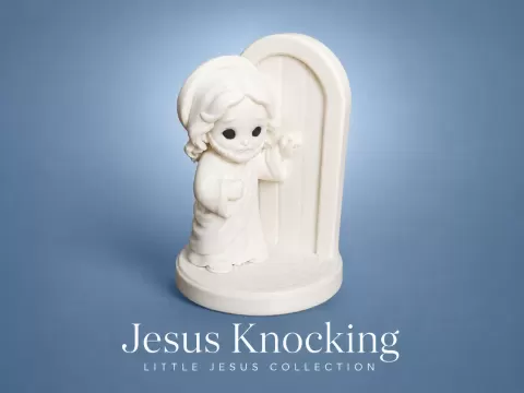 Jesus Knocking (Little Jesus Collection)
