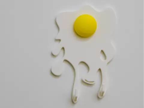 Cracked Egg Wall Potholder