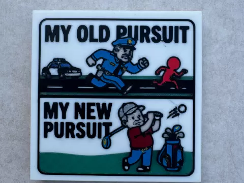 Old Pursuit / New Pursuit – Funny Police Coaster