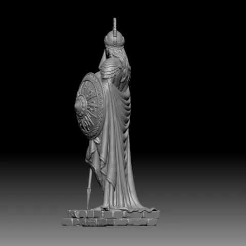 depicts Athena