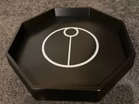 Dice Tray Insert "tau"