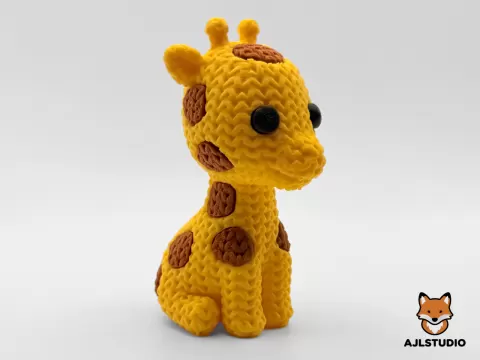 Knitted Giraffe - Knitted Collection