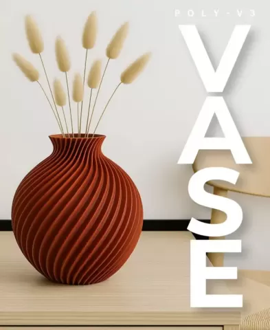 Poly-V3 Vase