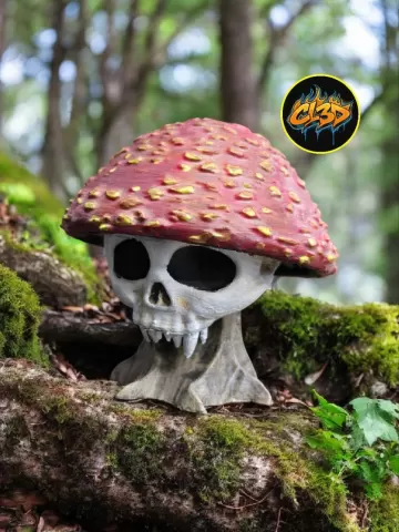 Skull Mushroom
