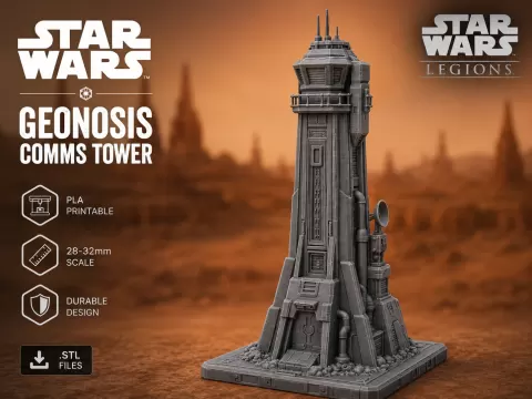 Geonosis Comms Tower - Star Wars Legions