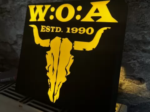 Wacken Open Air (WoA) Lightbox I Barlampe