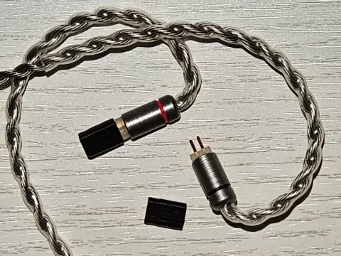 0.78mm 2-Pin IEM Connector Protector Sleeve