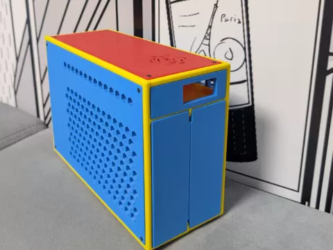 Modular Raspberry Pi 5 & Dual HDD NAS Enclosure
