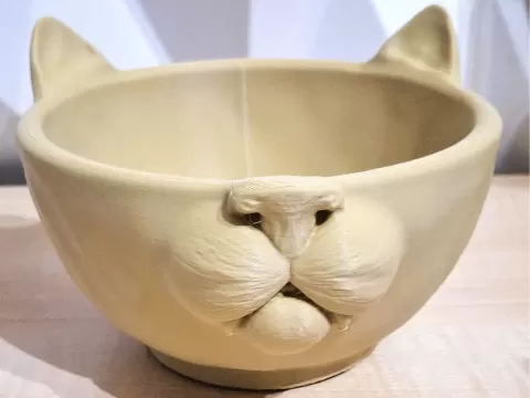 Svuotatasche/Porta gioie Gatto Realistico