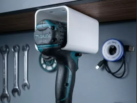 Under-Shelf Holder (No Supports & Heavy-Duty)