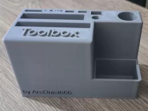 Desktop tool holder