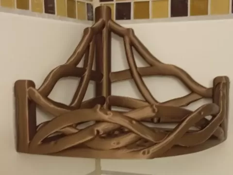 Estante estilo madera