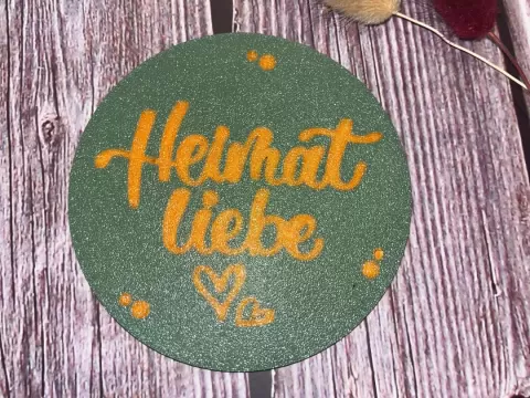 Untersetzer Heimatliebe