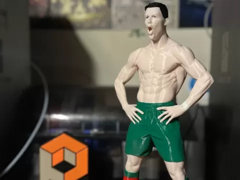 Cristiano Ronaldo "Siuuu!" Celebration Figure-CR7