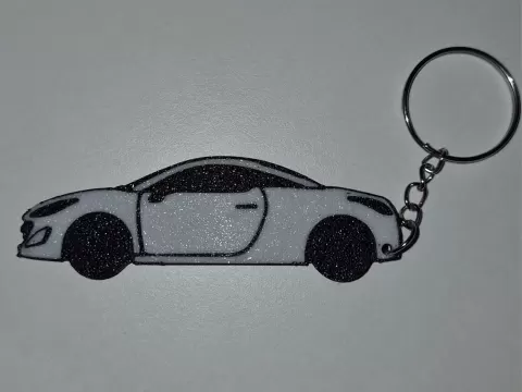 Peugeot RCZ Keychain
