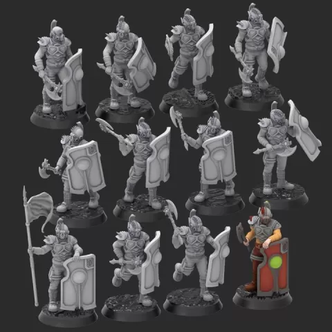 Bug Army - Acempios with Axes by Proxywars