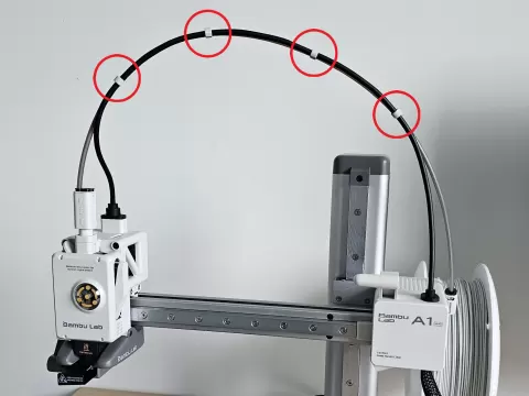 Cable clips (A1, A1 mini without AMS)