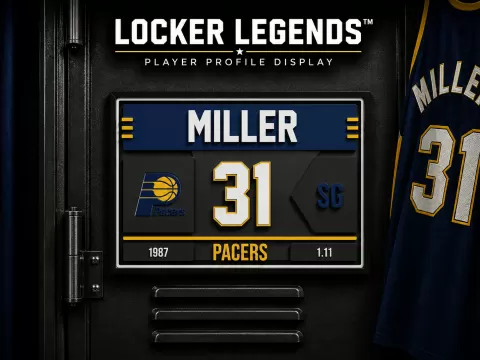Locker Legends - Reggie Miller