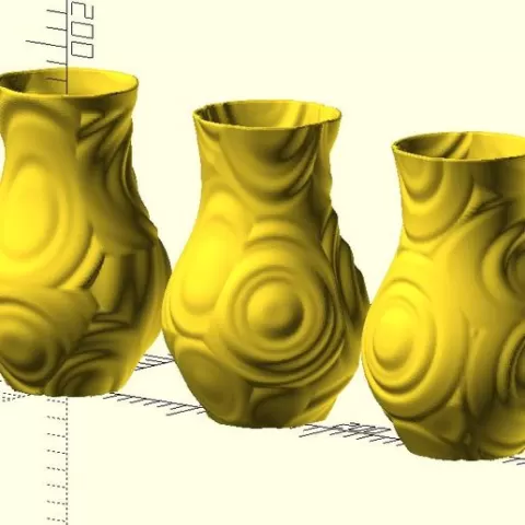 Ripple vase