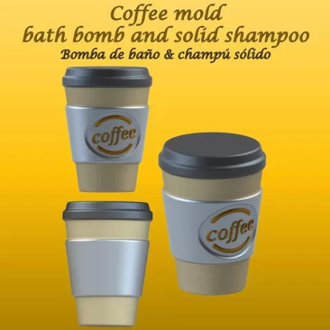 Coffee: 3-part mold