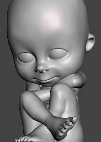Alien Baby fetus