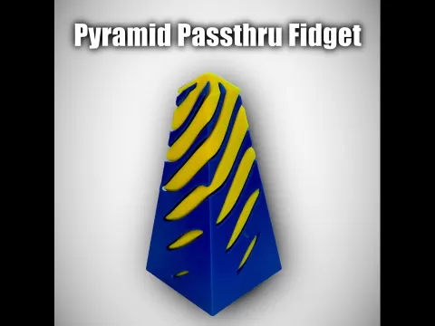 Pyramid Spiral Passthrough Fidget