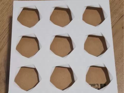 'Filament Spiral Sphere' Tray (for refill boxes)