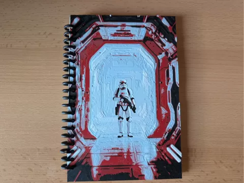 Stormtrooper notebook cover