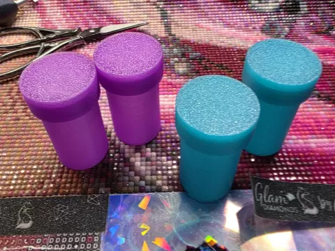 Diamond Painting Storage Pot with Sorting Tray Lid