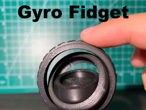 Gyro fidget toy