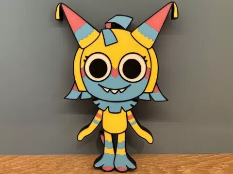 Dandy's World Yatta Wall Art (NO AMS)