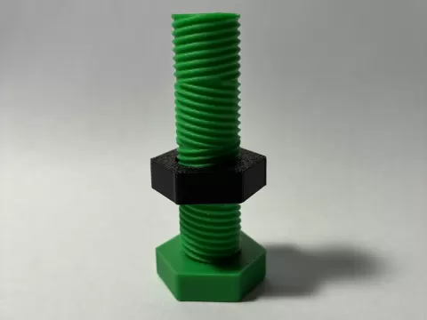 Impossible Screw | Direction-Changing Threads