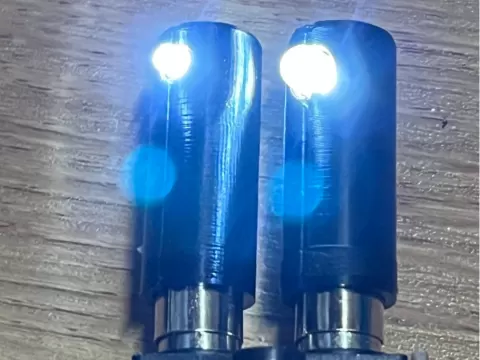 Vestax DSL1等の、ターンテーブル用LEDターゲットライト作成用ケース
