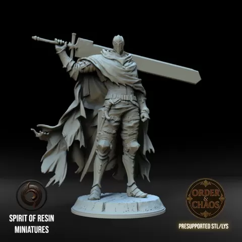 Sir Maldor, the Berserker by Spirit of Resin Miniatures