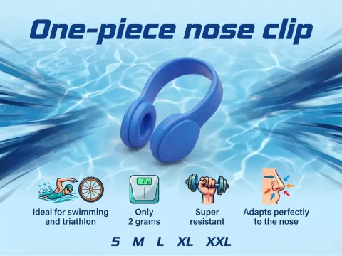 Swimming Nose Clip No Supports 2 grams 5 sizes