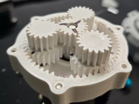 36:1 Low-Backlash Planetary Gearbox for NEMA17