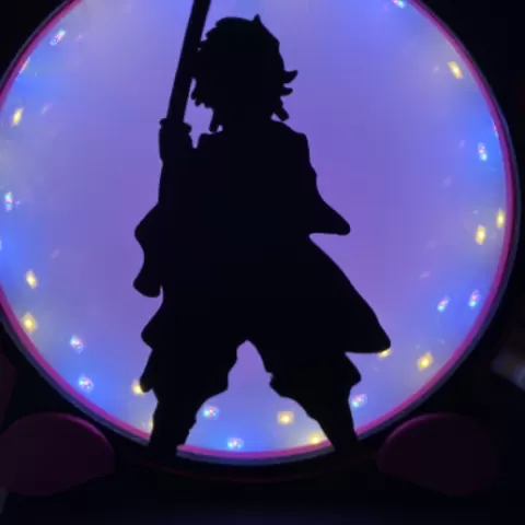 Tanjiro pc fan cover